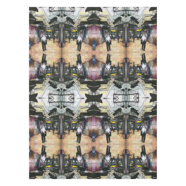 Walk Home through Antiquity Tablecloth (Front)