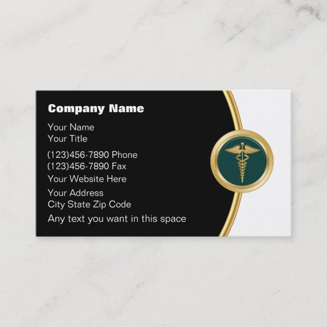 Walk In Clinic Business Cards (Front)
