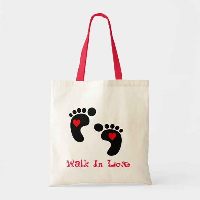WALK IN LOVE TOTE BAG (Front)