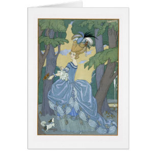 Walk in the Forest, illustration for 'Fetes Galant