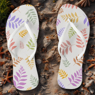 Walk in the Wild Colours : Pair of Flip Flops
