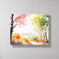 Walk in the Woods: A Watercolor Journey