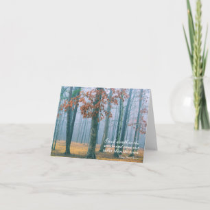 Walk in the Woods - Greeting Card
