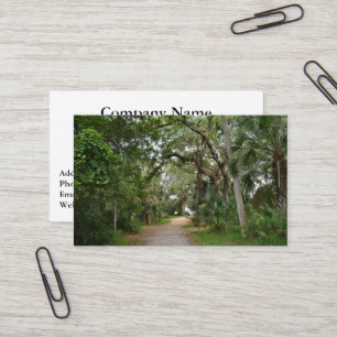 Walk in the Woods Retirement Business Cards