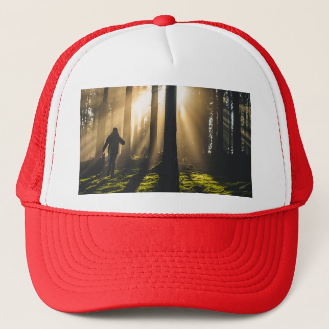 walk in the woods trucker hat (Front)