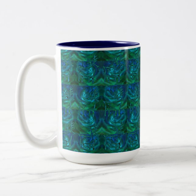 Walk in the Woods Two-Tone Coffee Mug (Left)