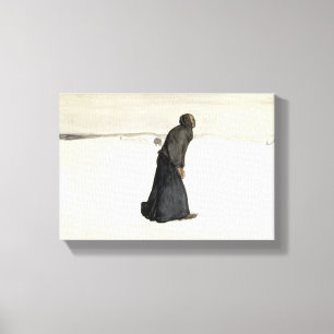 Walk of Death (by Magnus Enckell) Canvas Print