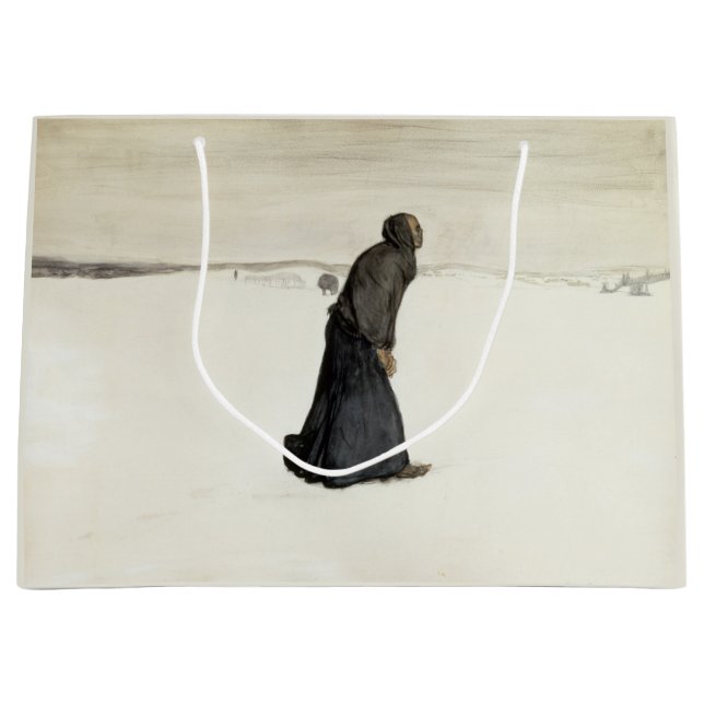 Walk of Death (by Magnus Enckell) Large Gift Bag (Front)