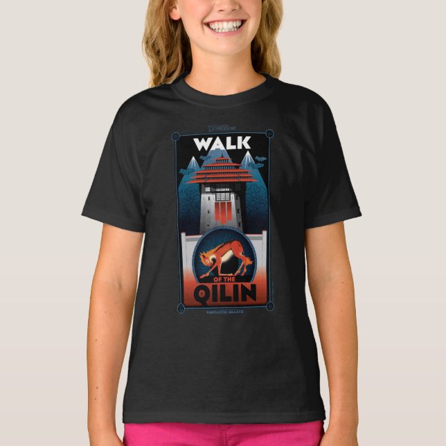 Walk of the Qilin Mountain graphic T-Shirt (Front)
