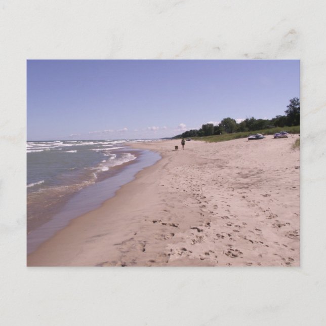 Walk on the Beach Postcard (Front)