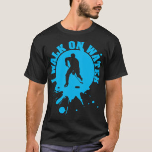 Walk on water Ice hockey T-Shirt