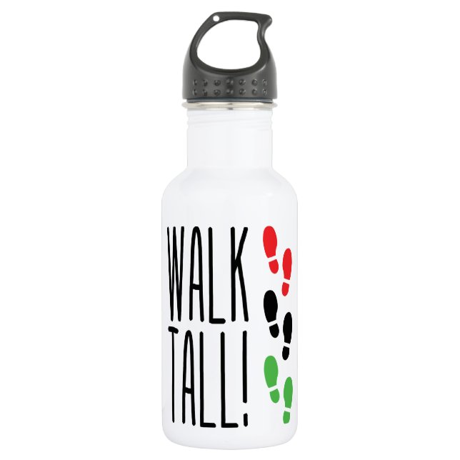 Walk Tall 532 Ml Water Bottle (Front)