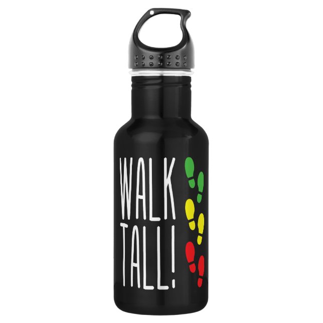 Walk Tall 532 Ml Water Bottle (Front)