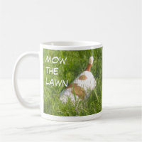 "Walk the dog and mow the lawn" Mug, Jack Russell