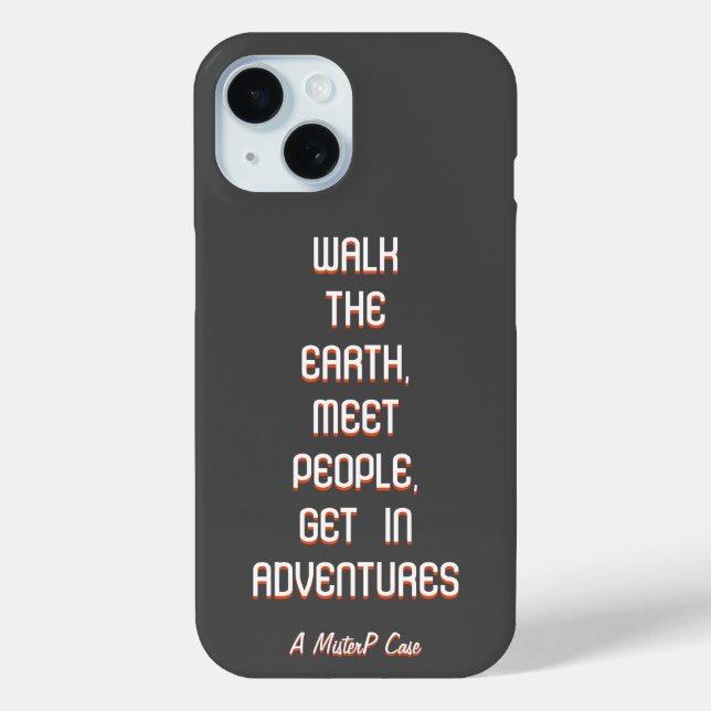 Walk The Earth - A MisterP Case (Back)