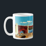 Walk the Golden Gate Bridge Mug<br><div class="desc">Remember your walk across the Golden Gate Bridge! Personalise this mug with the date you walked the bridge or change all of the text to whatever you like.</div>