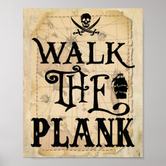 Walk the Plank Poster