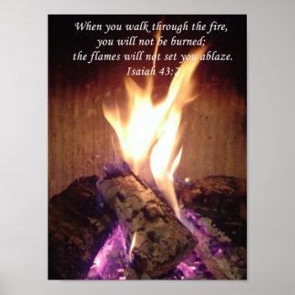 Walk Through The Fire Poster
