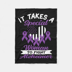Walk To End Heimer Heimers Awareness 1 Fleece Blanket