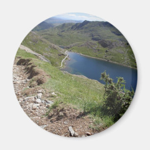 Walk To Snowdon The Highest Mountain In England An Magnet