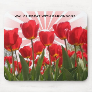 WALK UPBEAT WITH PARKINSONS MOUSE MAT