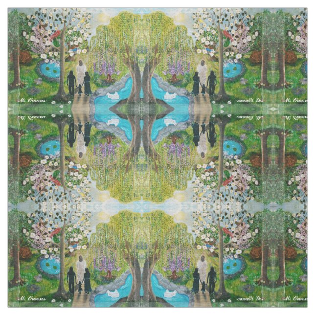 Walk With Christ Fabric (Swatch)