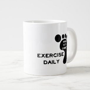 Walk With Christ Large Coffee Mug