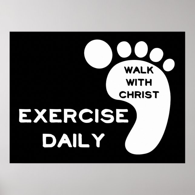 Walk With Christ Poster (Front)