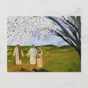 Walk With Jesus Postcard