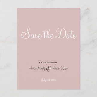'Walk with Me' Save the Date Design