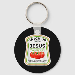 Walk With The Lord Psalm 37_4 Funny Christian Chup Key Ring