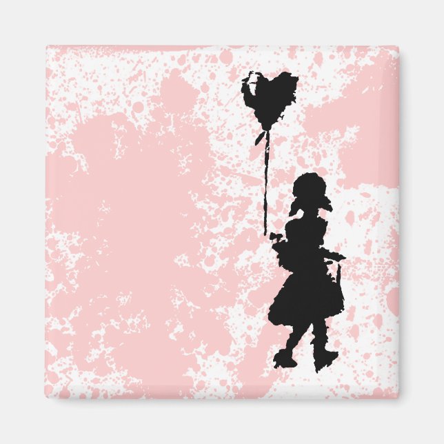 walk your heart magnet (Front)