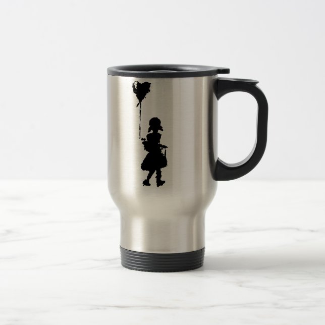 walk your heart travel mug (Right)