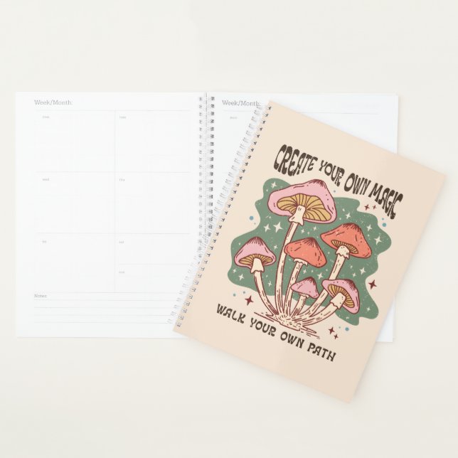 Walk Your Own Path Boho Planner (Display)