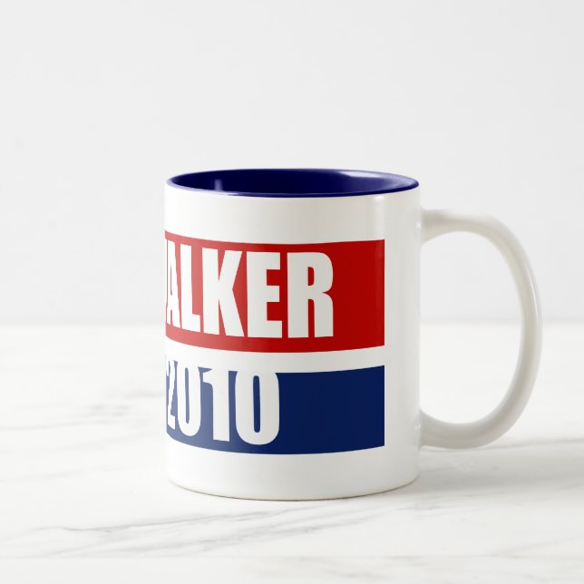 WALKER 2010 Two-Tone COFFEE MUG (Right)