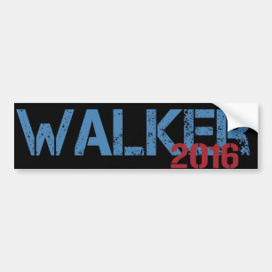 Walker 2016 bumper sticker