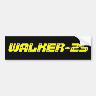 WALKER-25 Bumper Sticker