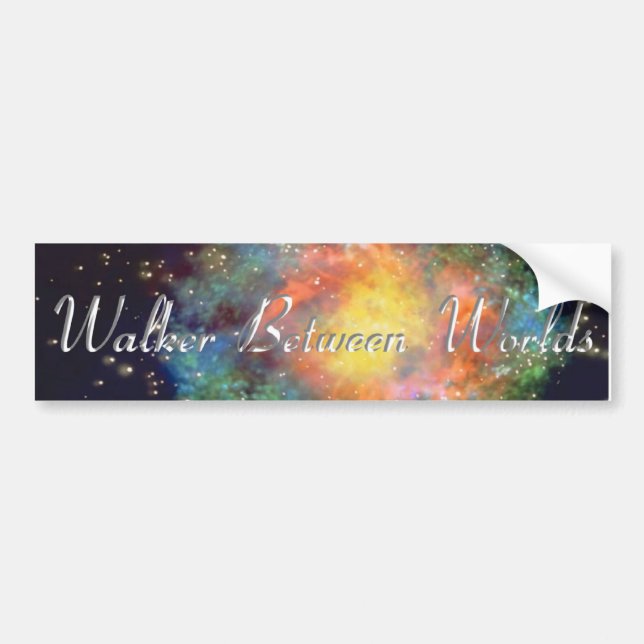 Walker Between Worlds Bumper Sticker (Front)