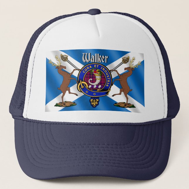 Walker Clan Badge Trucker Hat (Front)