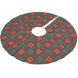 Walker clan Plaid Scottish kilt tartan Brushed Polyester Tree Skirt