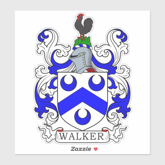 Walker Family Crest (Sheet)