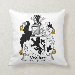 Walker Family Crest Cushion