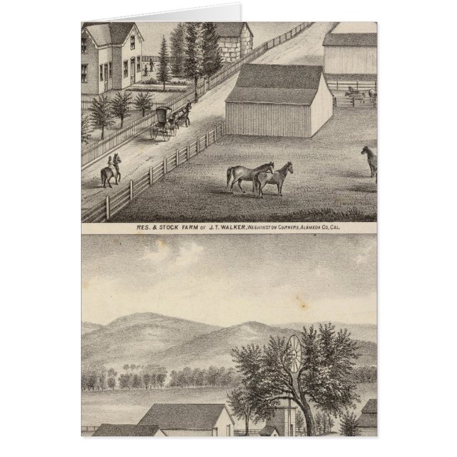 Walker, Knittel residences, farms (Front)