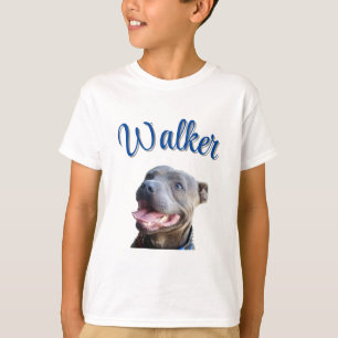 Walker Name With Staffy Bull Terrier, T-Shirt
