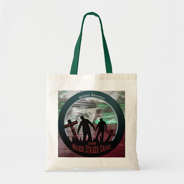 Walker Stalker Cruise 2019 Customisable Tote Bag (Front)