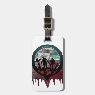 Walker Stalker Cruise 2019 White Luggage Tag