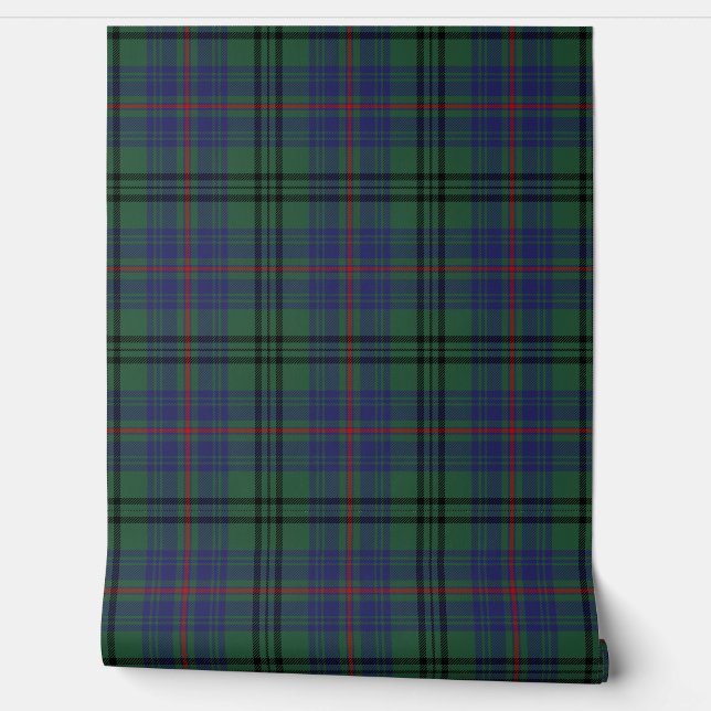 Walker Tartan Plaid Scottish Clan Wallpaper (Unrolling)
