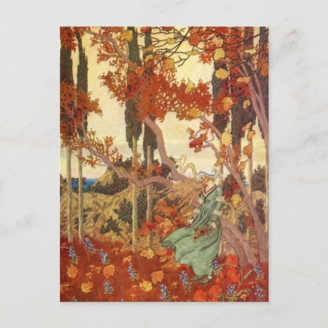 Walker's Nature and Myth Illustrations Postcard (Front)