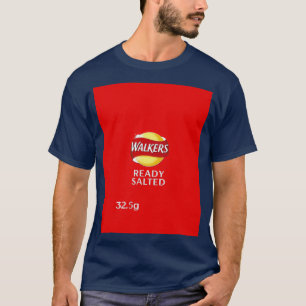 Walkers Ready Salted Crisps design  T-Shirt