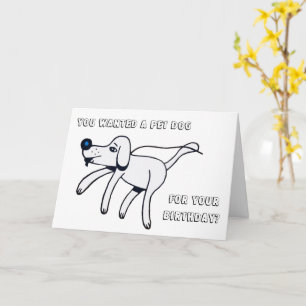 Walkies, Doggy. Card